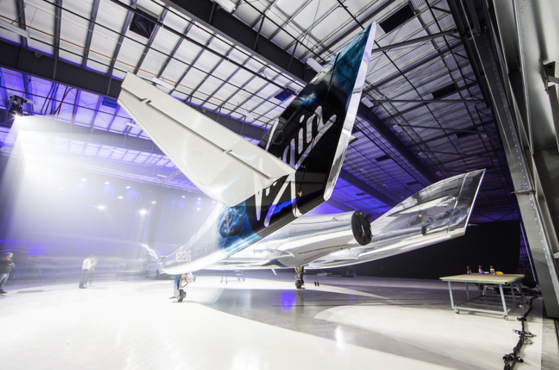 Here Is Your First Look at Virgin Galactic's New SpaceShipTwo, a Space Tourism Plane