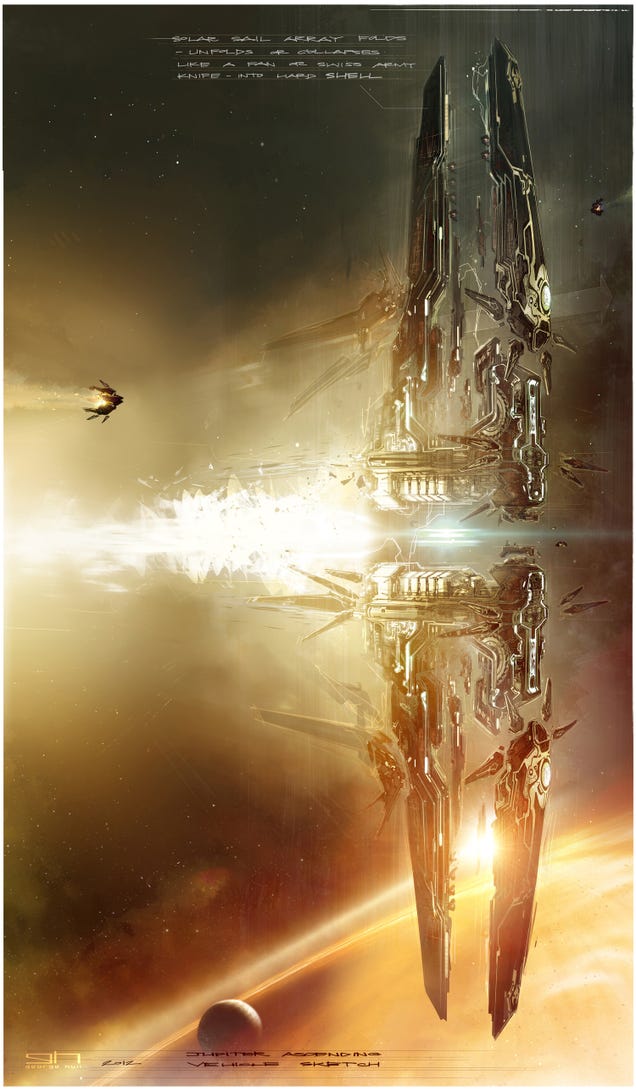 The concept art of Jupiter Ascending is glorious eye candy