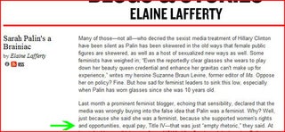 As Far As I'm Concerned, Former Ms. Editor Elaine Lafferty Can Go F-ck Herself