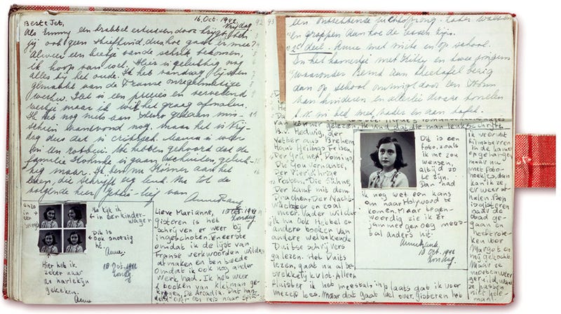 Añaden otro autor al libro Diario de Ana Frank para retener los derechos hasta 2050