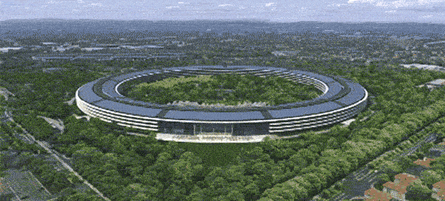 This Flyover Shows What Apple's New HQ Will Look Like From the Air