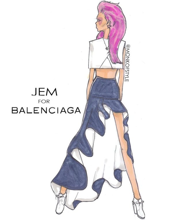 Cartoon Couture Collection gives your favorite cartoon characteres a high fashion makeover