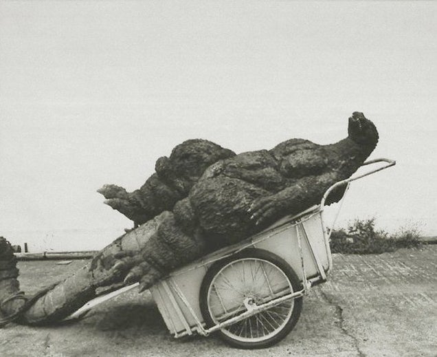 Behind-the-scenes Godzilla photos were charming, absolutely ridiculous