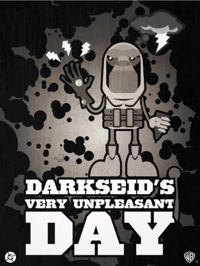 Movie posters for DC's imaginary superhero flicks