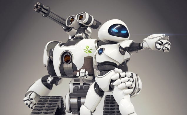Meanwhile, in a Parallel Universe, Wall-E and EVE Are Badass