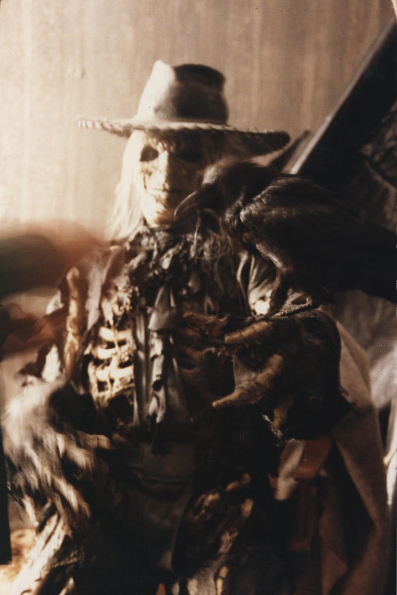 Who was the Skull Cowboy, the mysterious character cut from The Crow?