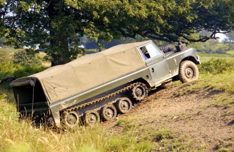 Centaur Half Track Land Rover