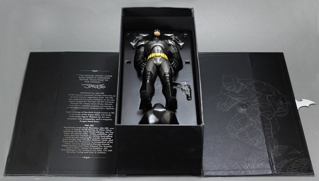 I'm in Love With a Giant Batman Figure That's Made Out of Metal