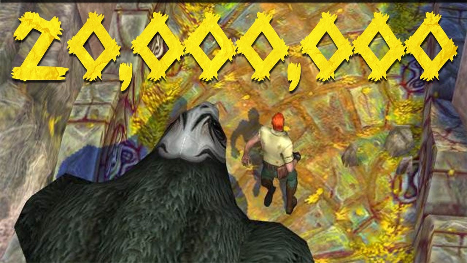 In Four Days Temple Run 2 Has Been Downloaded 20 Million Times