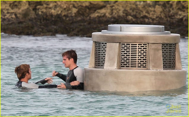 Check out the futuristic new Tribute uniforms from the Catching Fire set