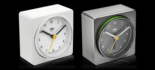 Just Flick This Clock&#39;s Simple Face Switch To Activate Its Alarm