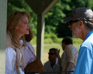 Candace Bushnell Judges Dog Show