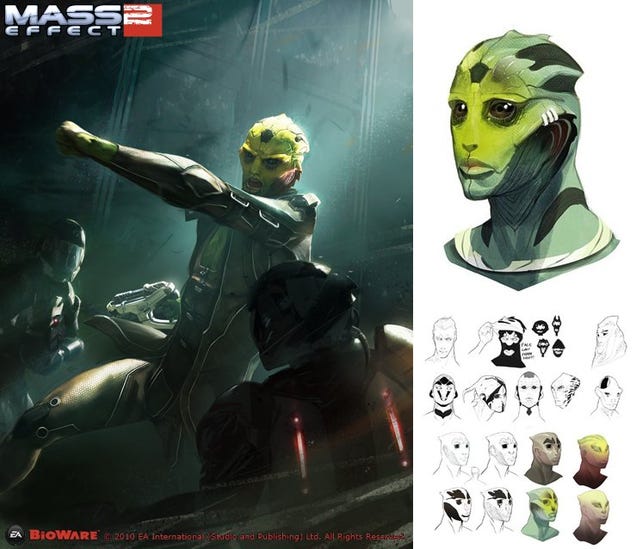 Stunning Mass Effect Portraits (And Dragon Age on a Leash)