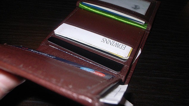 Clean Out Your Wallet Before Traveling