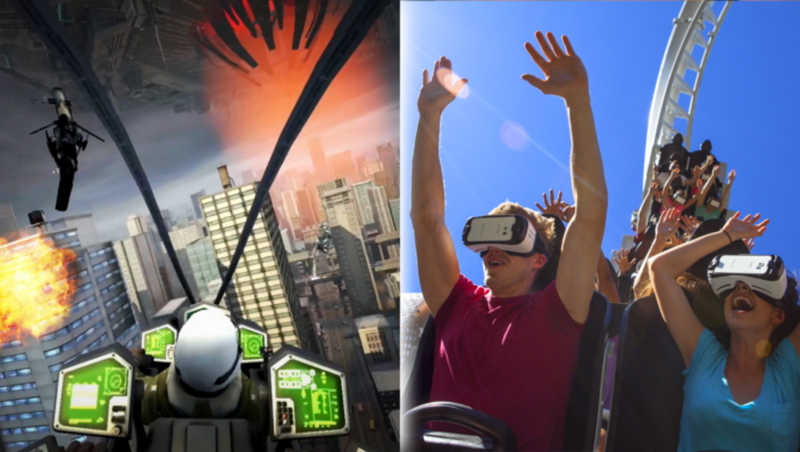 Wearing VR Goggles on Six Flags Rollercoasters Is a Next-Level Vomit Factory