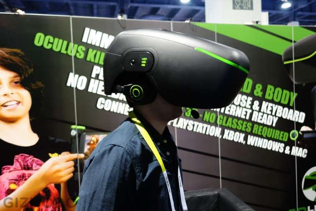 This "Oculus Killer" Looks Like a Gigantic Tron Nightmare Shoebox