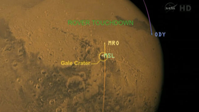 Liveblogging Curiosity's Arrival on Mars