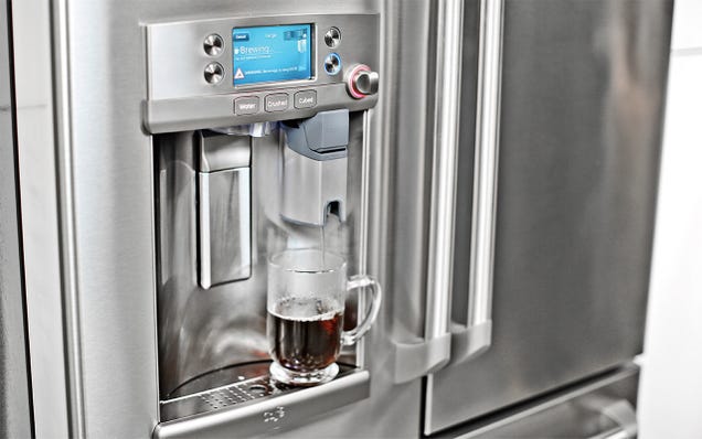 GE's New Fridge Has a Keurig Coffee Machine Built Right Into the Door