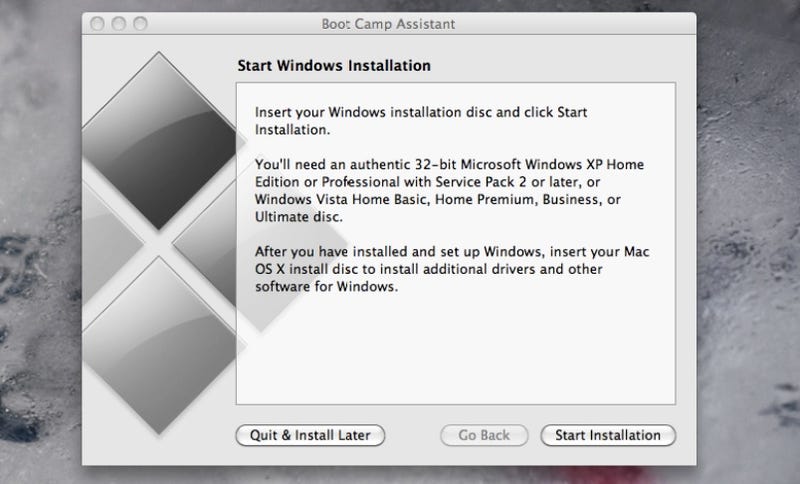 Boot camp 32 bit mac pro