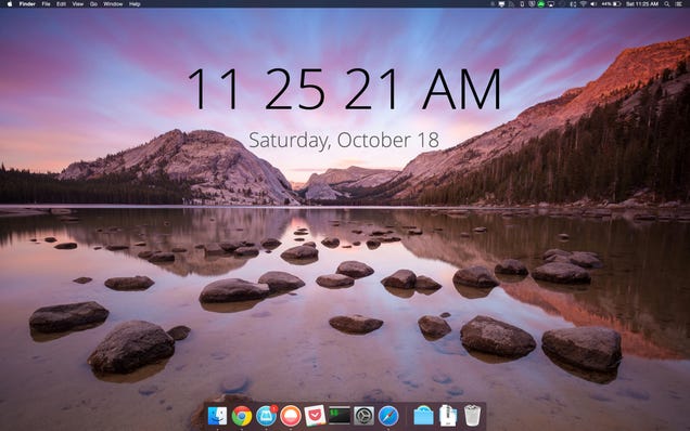 The Very Yosemite Desktop