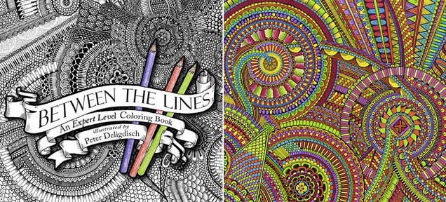 A Coloring Book For Those Who've Mastered Staying Inside the Lines