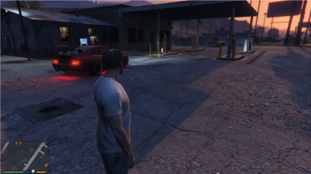 GTA V's Franklin is a Lonely Man