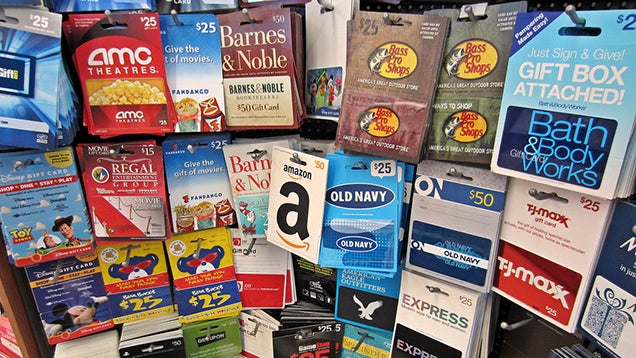 Give Your Unused, Unwanted Gift Cards to Charity