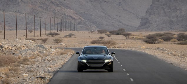 New Pictures Of The Aston Martin Lagonda Are Warping My Brain