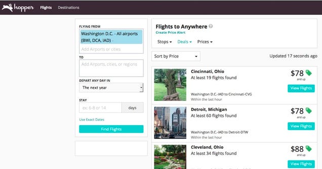 Hopper Flight Explorer Helps You Plan in Advance for Deals on Airfare