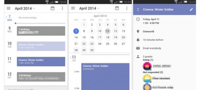 Could This Be the Clean New Look For Android's Built-In Calendar App?