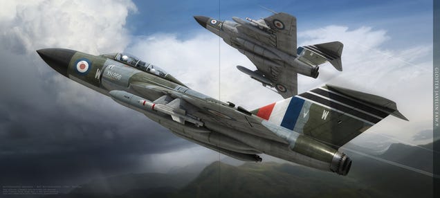 Guilty Pleasure: Sweet Drawings Of Military Aircraft