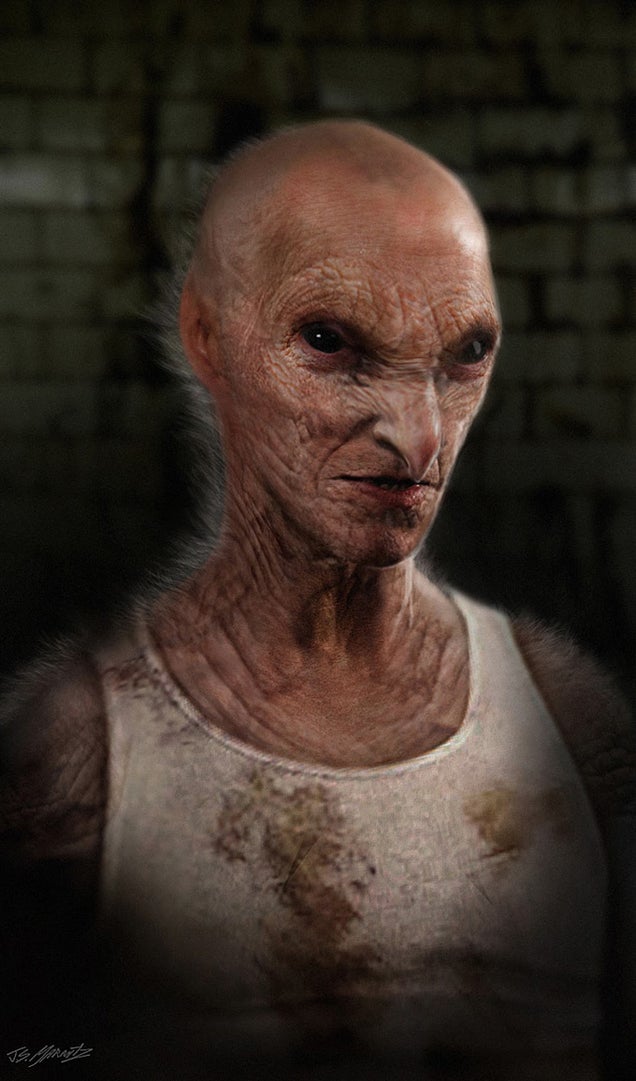 Beautiful portraits of Grimm's fairy tale monsters are worth a spot on your wall