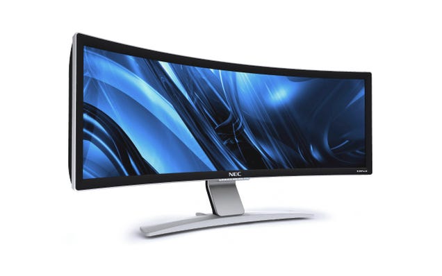 Stunning NEC CRV43 43-Inch Curved Monitor Is Stunningly Expensive