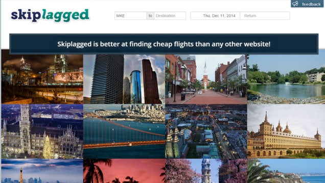 SKIPLAGGED Finds Hidden City Fares for the Cheapest Plane Tickets