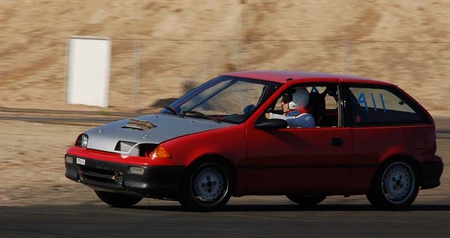 Hayabusa-Powered Geo Metro To Take On LeMons, Sneers At Ghettocharged Miata