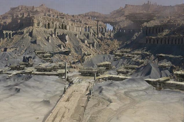 John Carter concept art transports you to the magnificent Barsoom