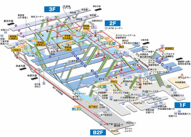 Japanese Subway Stations Totally Look Like Role-Playing Game Dungeons