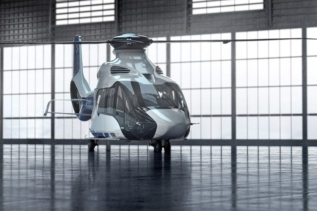 El nuevo helicóptero de Airbus es una pequeña maravilla futurista