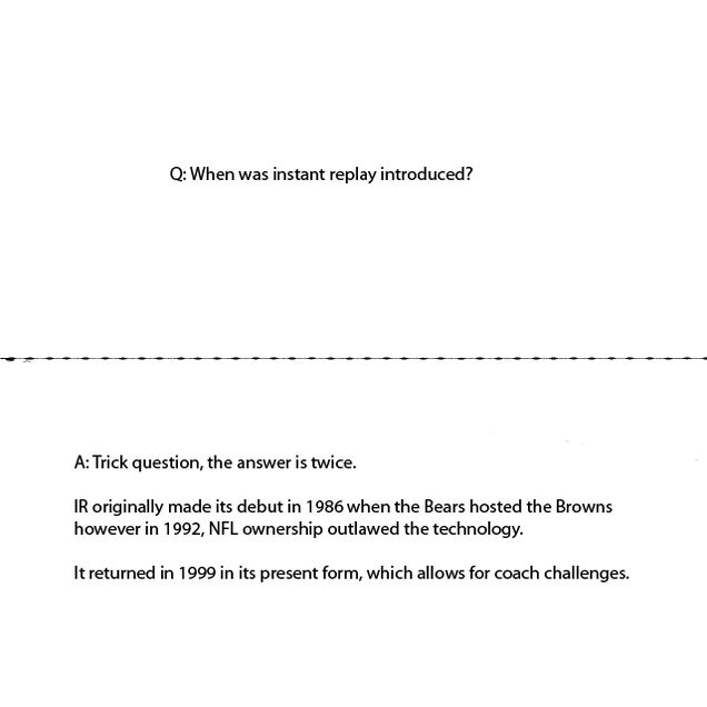Use These Friday Night Flash Cards to Drop Some Knowledge on Super Bowl Sunday