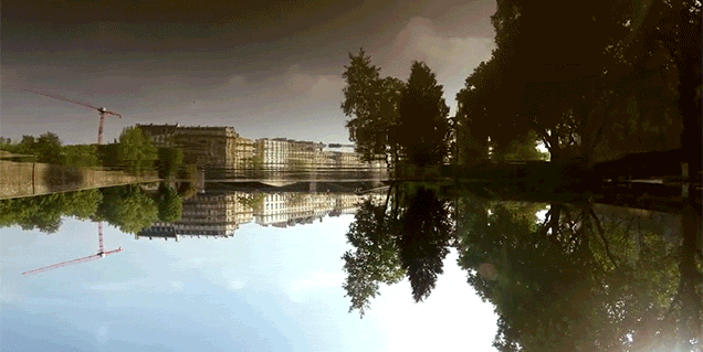 This Upside Down Video of the Paris Flood Makes It Seem Like You're Underwater