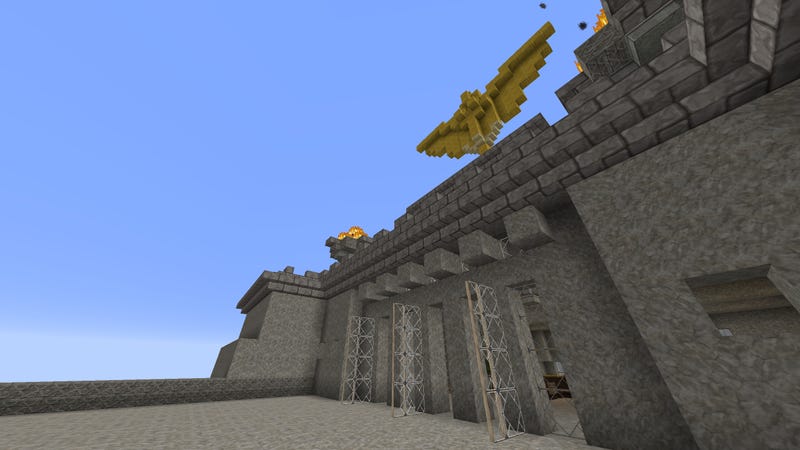 The Great Pyramid from Game of Thrones, Recreated in Minecraft