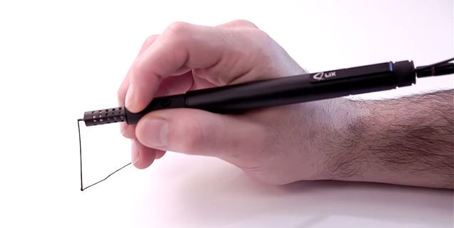 Lix, un bolígrafo 3D que permite dibujar objetos reales en el aire