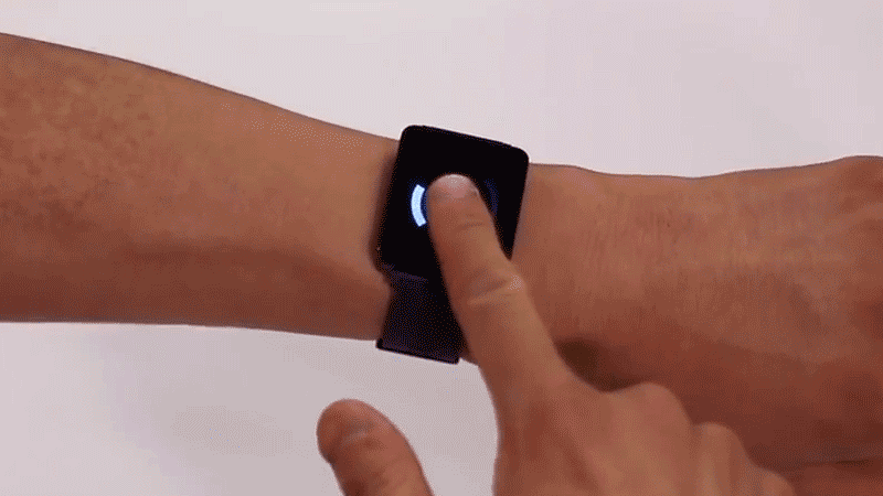 Un touchscreen che conosce l'angolo di un dito  il modo della temperatura rispetto a 3D touch