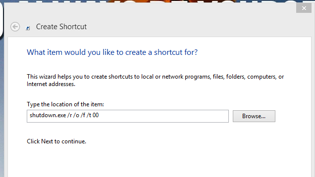 Access Windows 8's Advanced Startup Utility with a Simple Shortcut