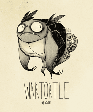 Pokémon, in the style of Tim Burton