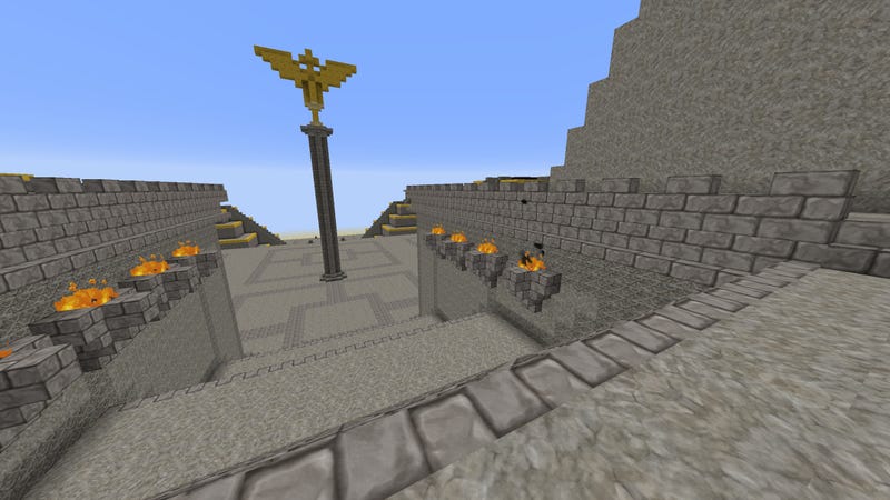 The Great Pyramid from Game of Thrones, Recreated in Minecraft