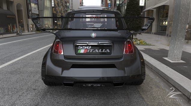 Crazy Italian Designers Want To Build That Fiat 500 With A Ferrari V8
