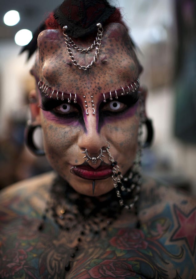 Woman with most extreme body modifications just got even more extreme