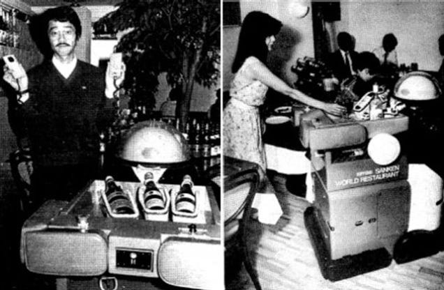 Restaurant With Robot Waiters Is A Blast From Futures Past