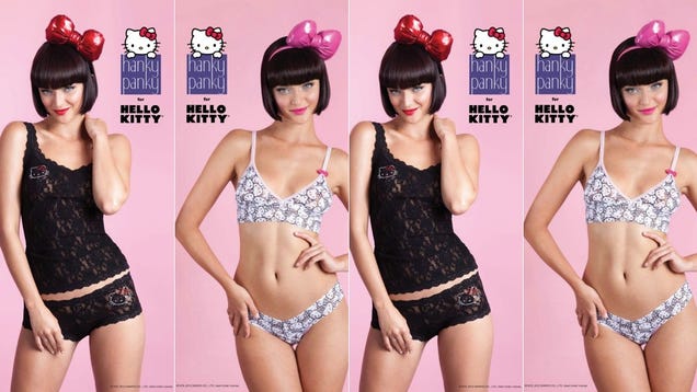 Hello Kitty Says "Hello" to Lingerie